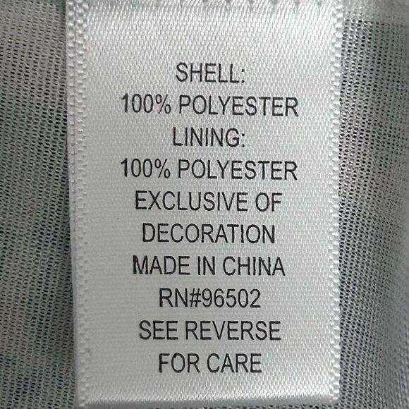 Krazy Kat Tunic Blouse Women's Large Pastel Floral Crochet Lace Trim 3/4 Sleeve - Picture 13 of 14